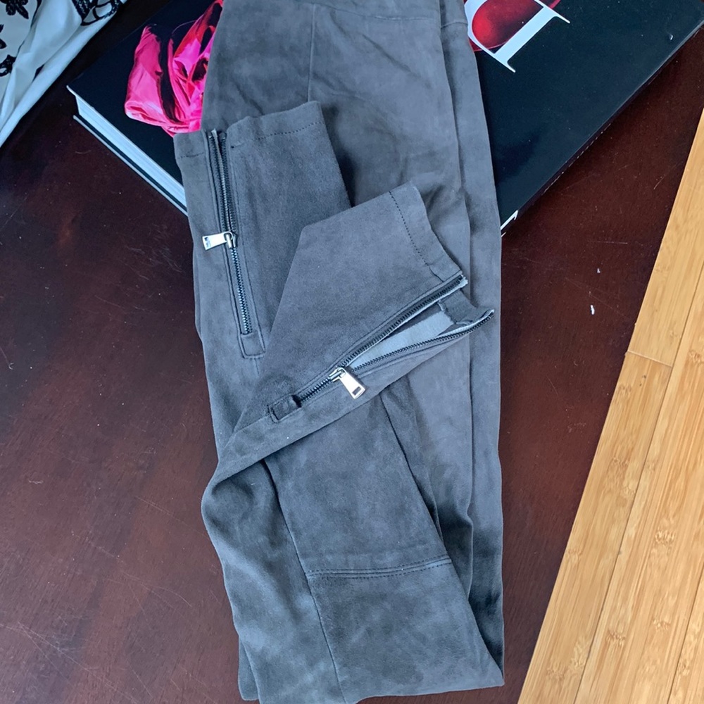 Suede Vince leggings